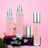 3-Pack Long-lasting Pheromone Perfume, Rose Portable Women's Essential Oil Perfume